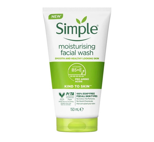 ژل شستوشوی صورت سیمپل مدل moisturising